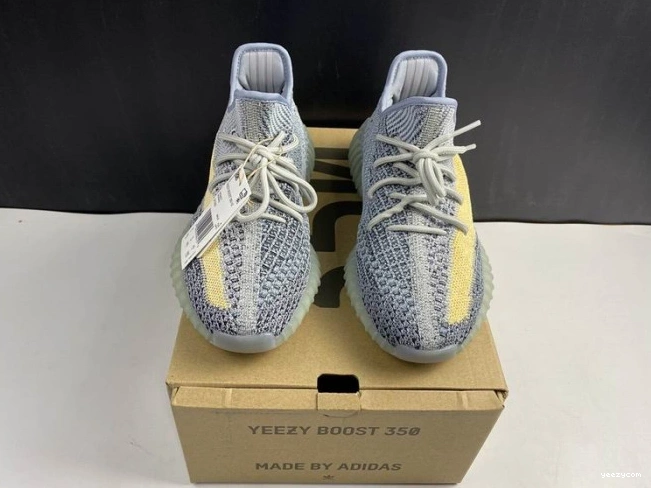Blue GY7657 350 V2 Ash Boost Adidas Yeezy 0808